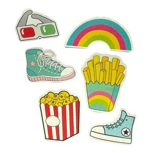 Colorful Retro Magnets